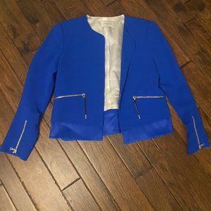Sandro Royal Blue Stylish Blazer Size 38